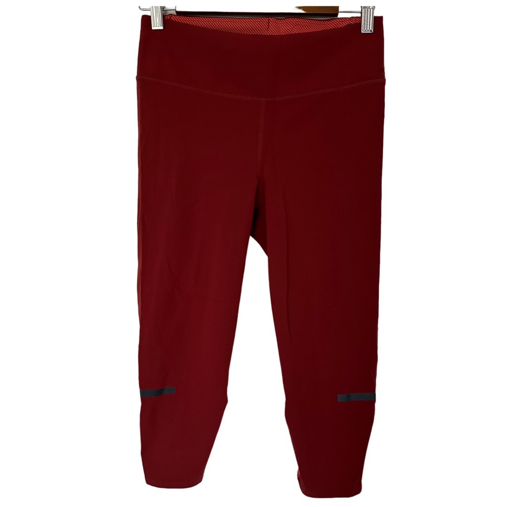 adidas Women's Running Chill 3/4 Tights Leggings in Rust Size M